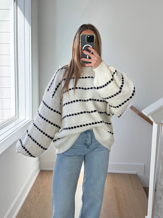 Coastal Lines Sweater