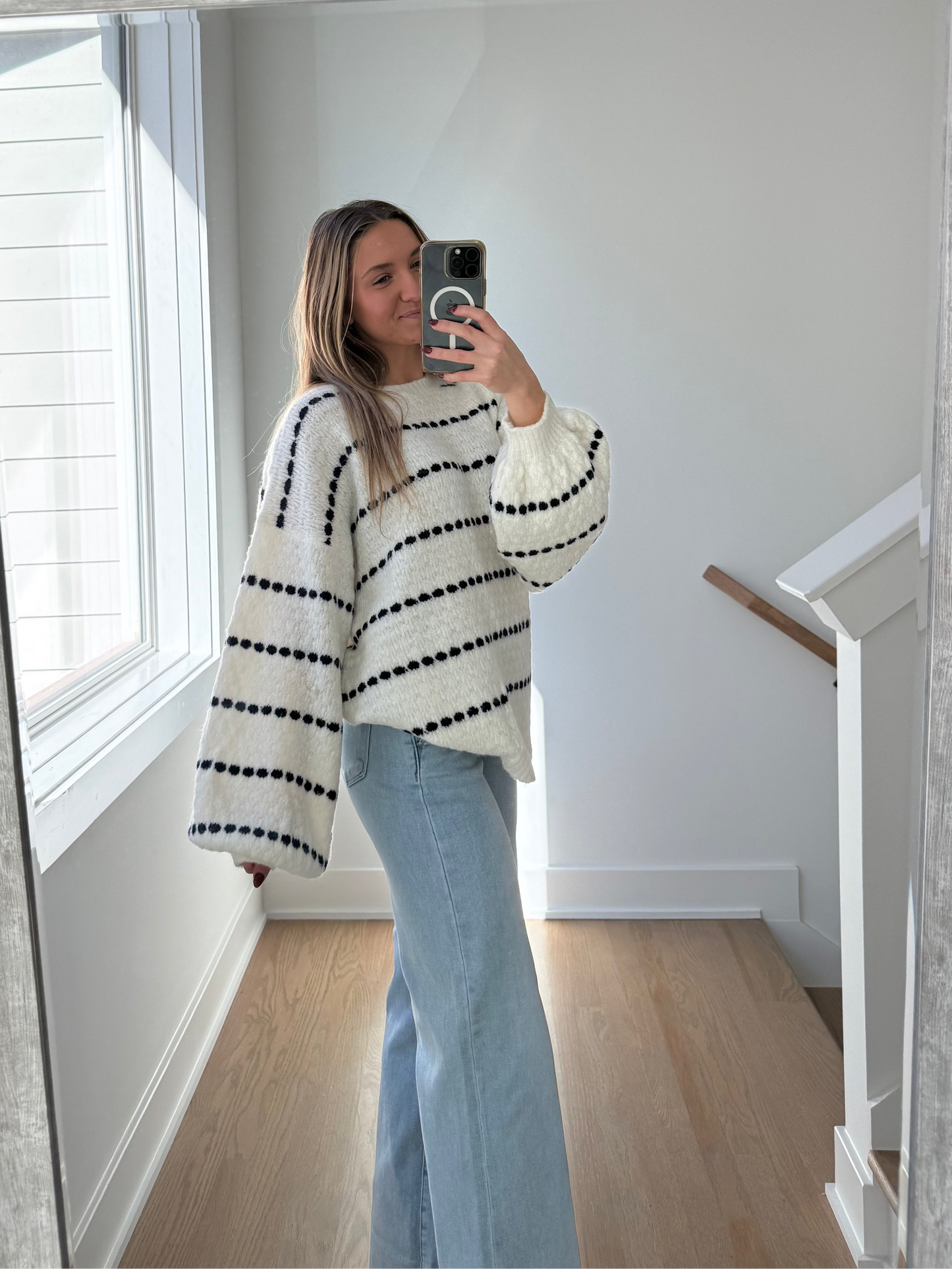 Coastal Lines Sweater