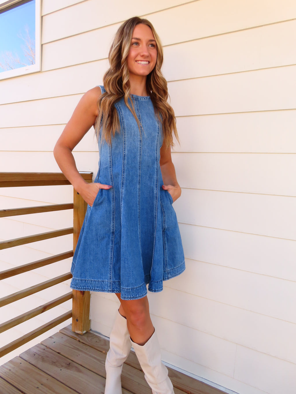West Denim Dress