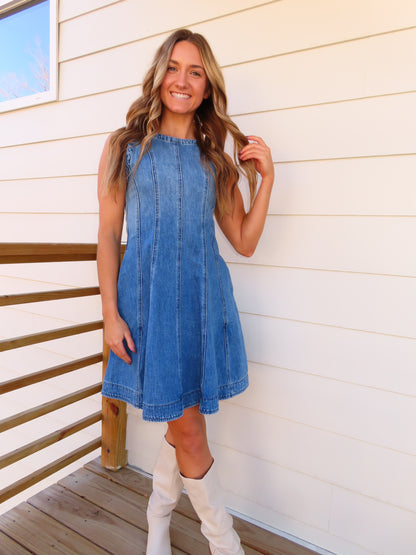 West Denim Dress