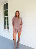Applewood Gingham Top