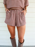 Applewood Gingham Shorts