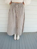 Briar Plaid Maxi Skirt