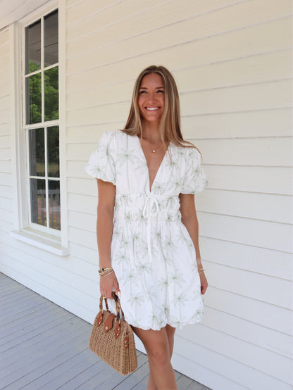 Palm Mini Dress
