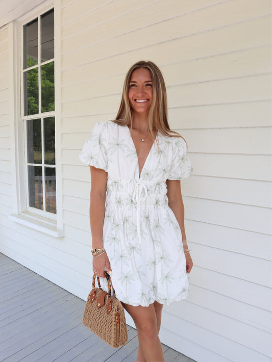 Palm Mini Dress