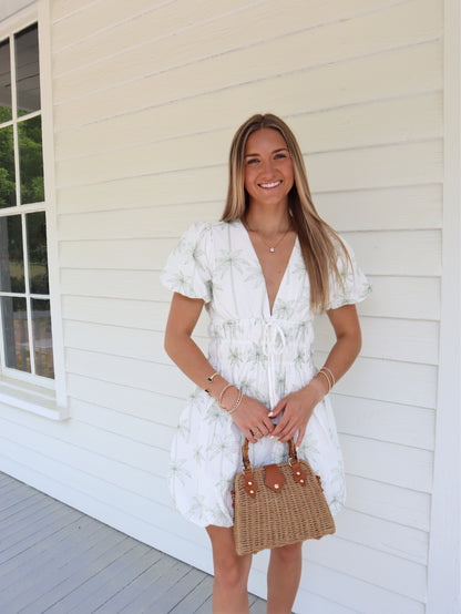 Palm Mini Dress