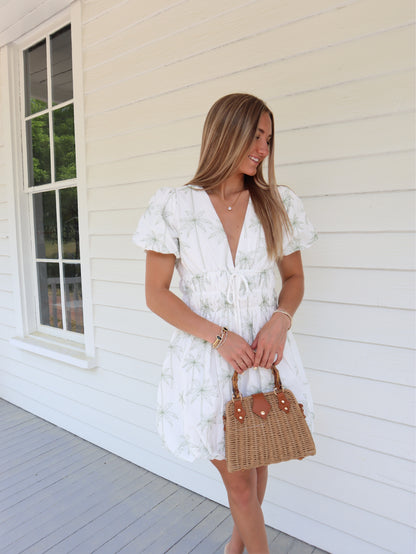 Palm Mini Dress