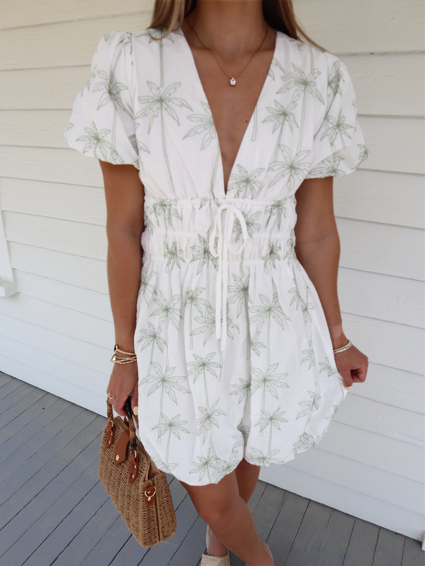 Palm Mini Dress