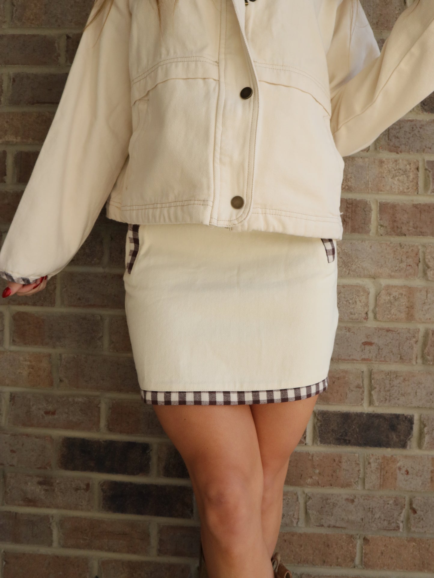 Homestead Denim Mini Skirt