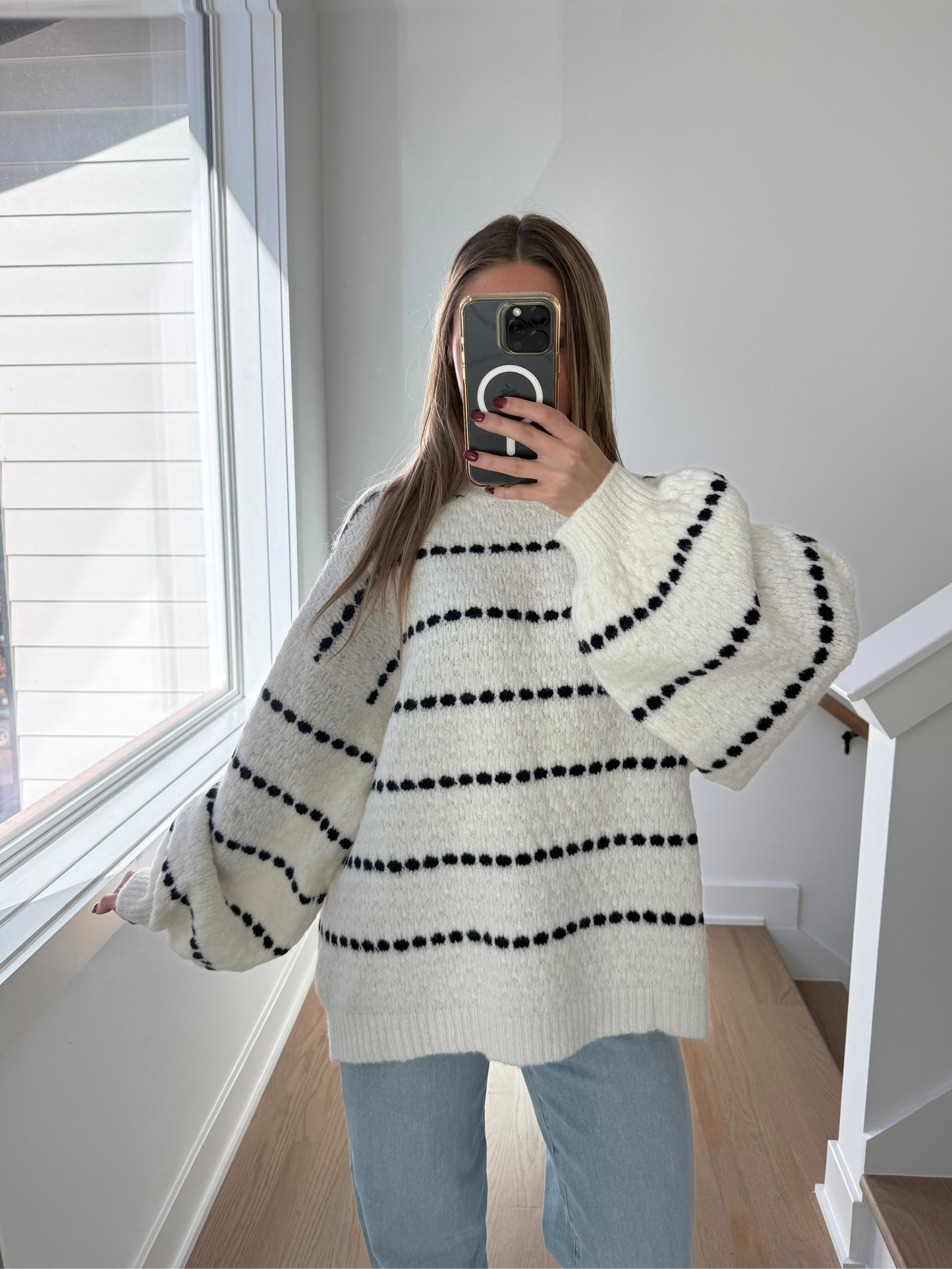 Coastal Lines Sweater