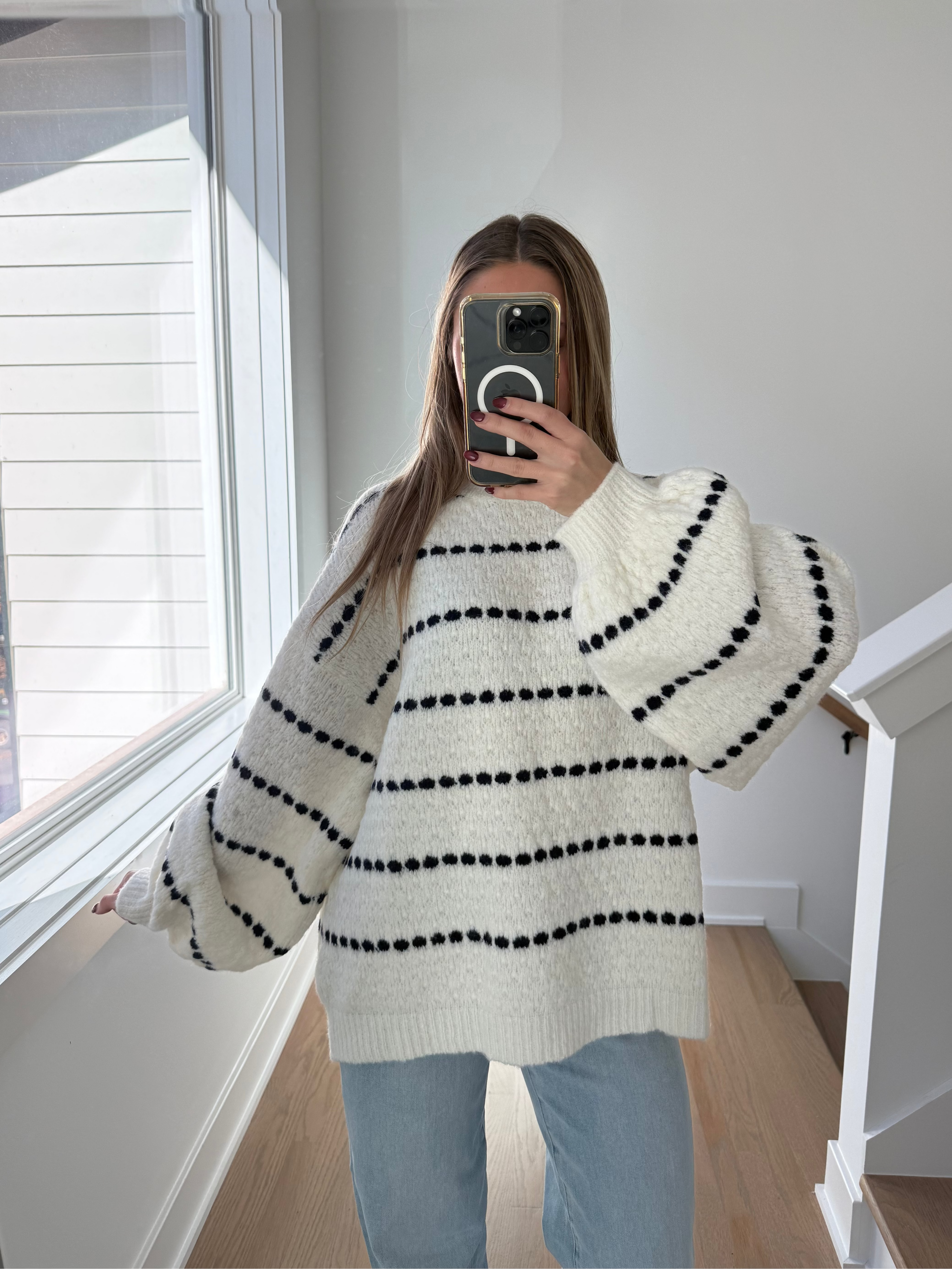 Coastal Lines Sweater