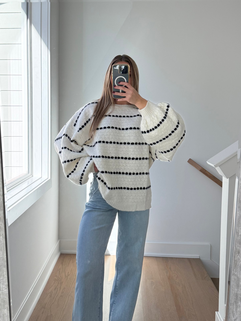 Coastal Lines Sweater