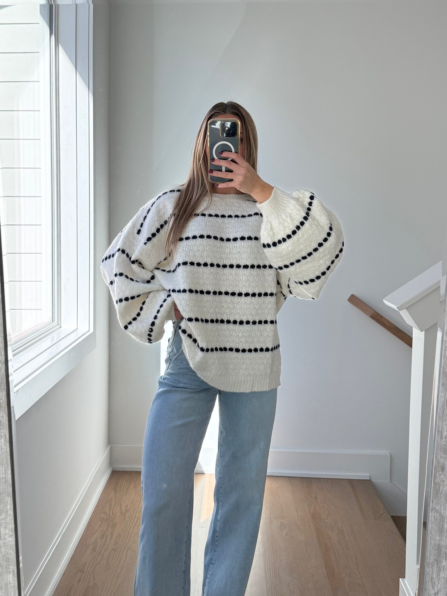 Coastal Lines Sweater
