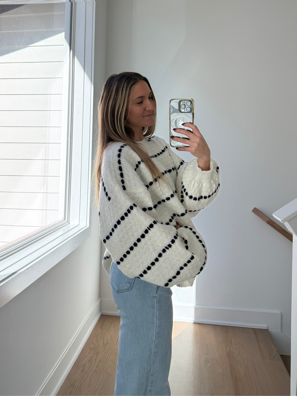 Coastal Lines Sweater