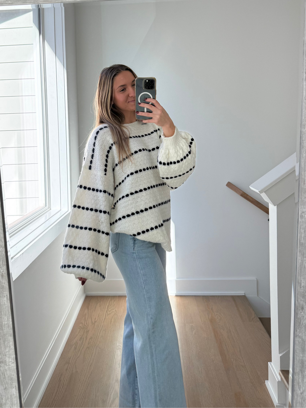 Coastal Lines Sweater