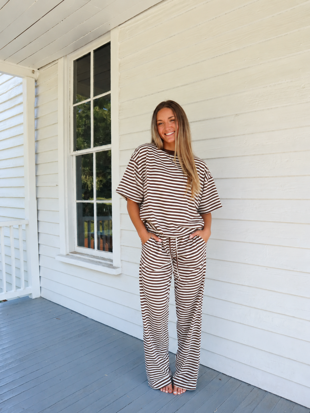 Cabin Stripe Tee