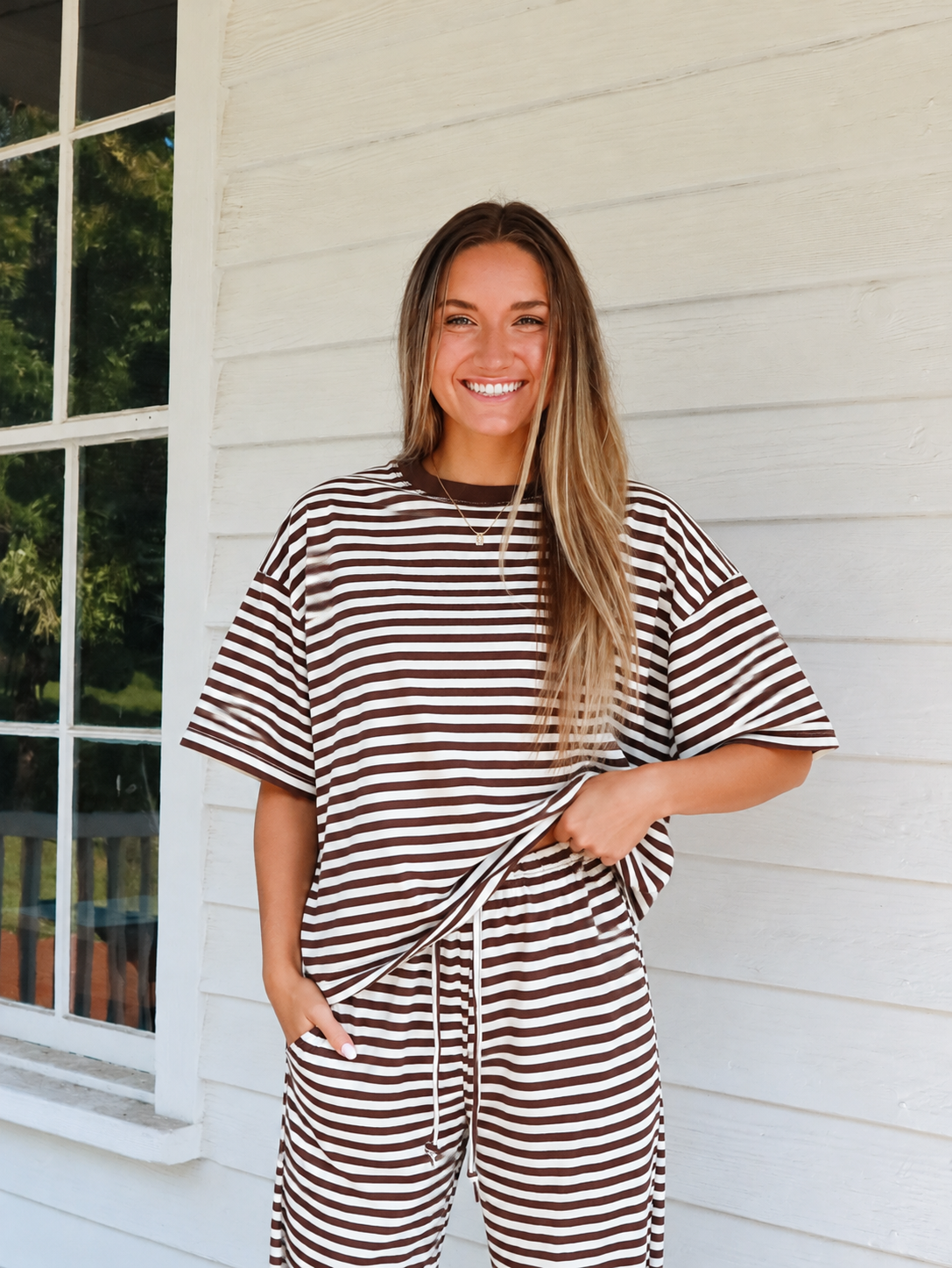 Cabin Stripe Tee